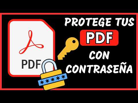 PROTEGE TUS PDF CON CONTRASEÑA / FÁCIL #word #pdf  #tipsdeword