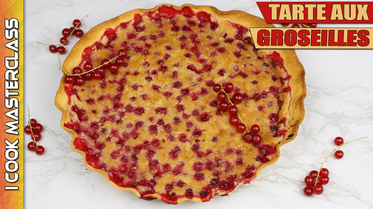 ✅ MA TARTE AUX GROSEILLES AVEC PATE SABLEE : UNE RECETTE SIMPLE ET GOURMANDE !