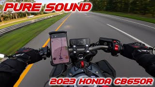 2023 Honda CB650R | Pure Sound | Ride To Bradley Beach, New Jersey | 010