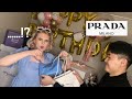 PRADA BIRTHDAY SURPRISE for MY GIRLFRIEND  *She got SHOCKED*