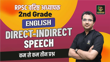 Direct - Indirect Speech Part - 3 for 2nd Grade English 2025 | By Manish Mangal Sir