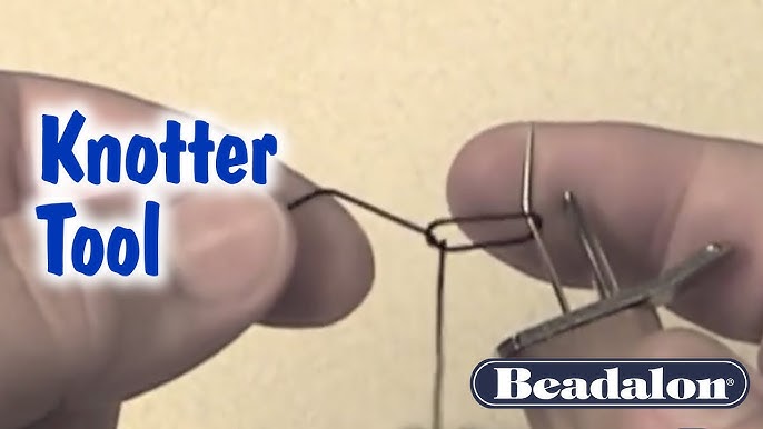 Easy Knotter Knot-Tying Tool for Beads and Pearls