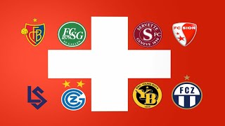 Футбольные клубы Швейцарии. Футбольные стадионы Швейцарии. Fußballvereine in der Schweiz.