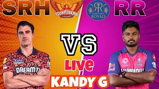 🔴LIVE🔴 I SRH vs RR I Match 50 | Watchalong ft. Sanju Samson