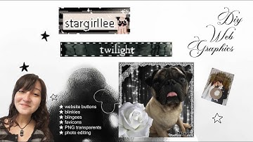 create retro web graphics: website buttons, blinkies, blingees | indie web & neocities tutorial