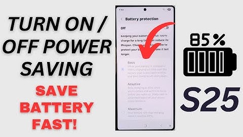 🔌Galaxy S25/S25+/Ultra: How to Turn On/Off POWER SAVING – Stop Wasting Battery! 🔋