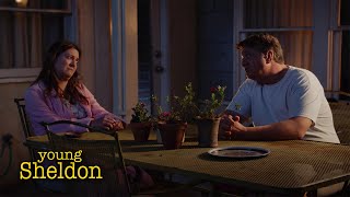George and Mary Contemplate Georgie's Pregnancy | Young Sheldon