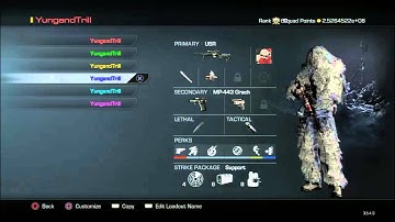 Trills † COD Ghost Trickshotting Class Setup† First Ever!