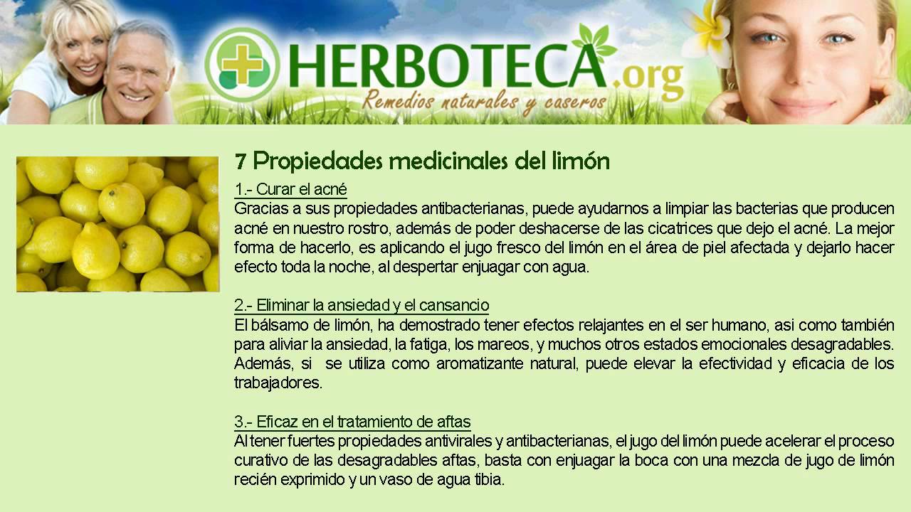 Beneficios medicinales del limón Beneficios medicinales del limón