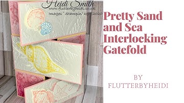 Fun Fold #126 How to make an Interlocking Gatefold Fun Fold Card CRAFT HOW TO