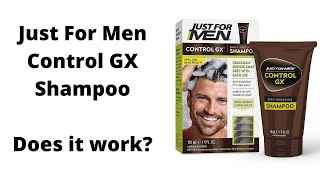 Just For Men Control GX Shampoo - honest review
