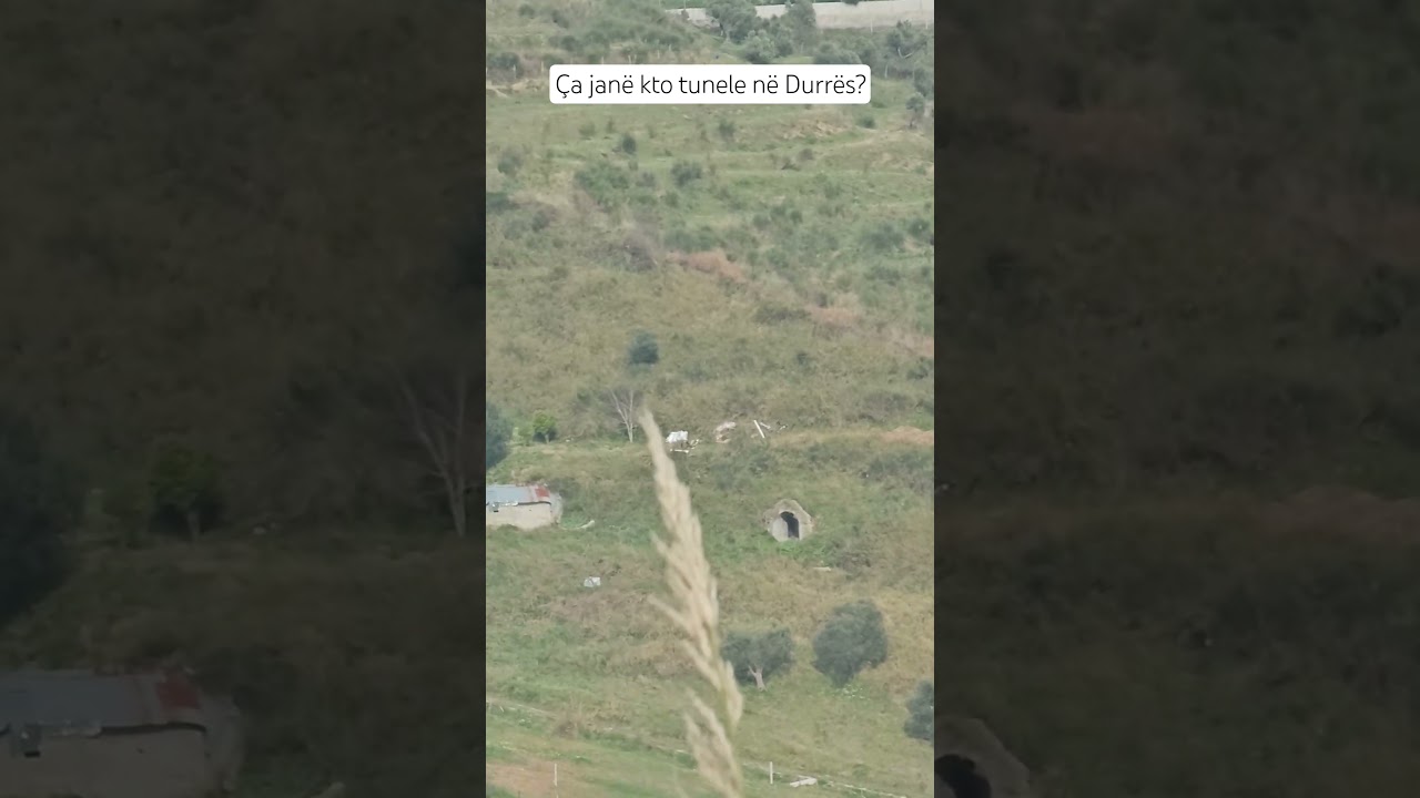 Kush i ka ndërtu kto tunele në Durrës? #albania #tunnel
