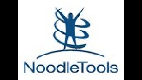 NoodleTools Video #2   How to add a magazine article to your source list