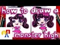 How To Draw Draculaura Monster High Mini