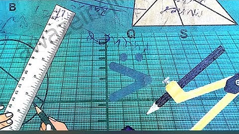 Class 9 maths exercise 17.3 question 8 practical geometry 📐 @ghayoorahmadbangash