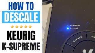 How To Descale Keurig K-Supreme by Rainforest Reviews 1,802 views 4 months ago 2 minutes, 23 seconds