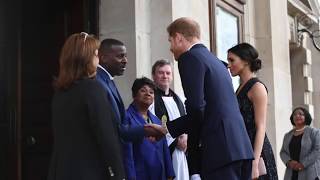 Prince Harry & Meghan Markle Arrival   Stephen Lawrence Memorial Service