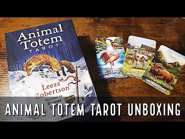 Mua Bộ Bài Bói Animal Totem Tarot Leeza Robertson Tarot Cao Cấp