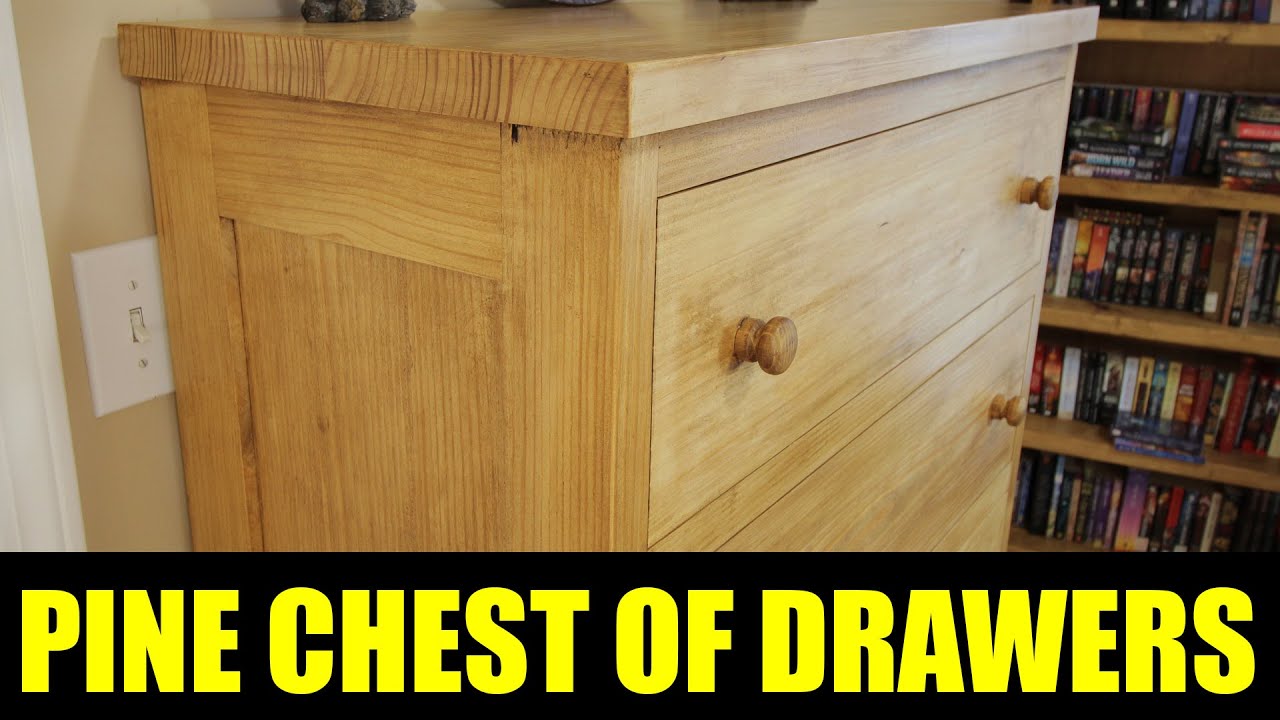 Making A Pine Chest Of Drawers 211 Youtube