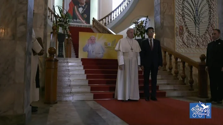 Courtesy Visit of Pope Francis to Andry Rajoelina,...