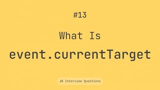 event.currentTarget چیه؟