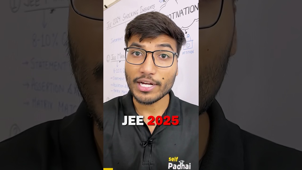 😱JEE 2024 SHOCKING Insights for JEE 2025-26🤯 