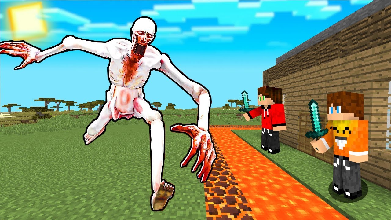 TAJNA BAZA vs SCP w Minecraft!