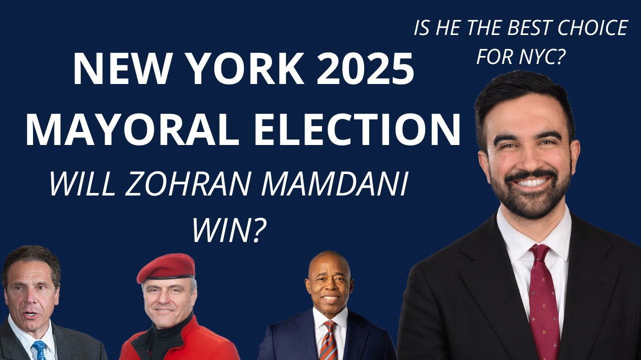 NYC 2025 Mayoral Race: Can Zohran Mamdani Defeat Adams, Cuomo & Sliwa ...