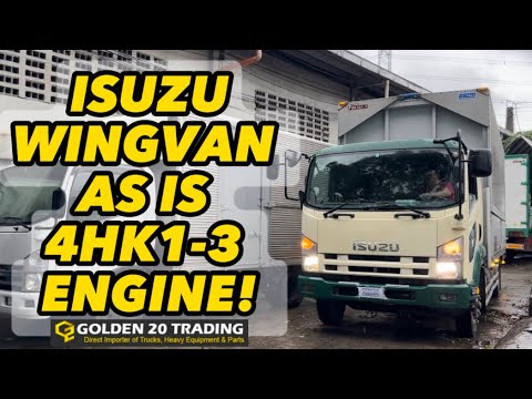 AS IS UNIT NEW ARRIVAL ISUZU WINGVAN 4HK1-3 ENGINE 🇯🇵 - YouTube