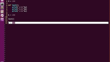 [Python语法基础]-[函数_下]-04 全局变量定义的位置