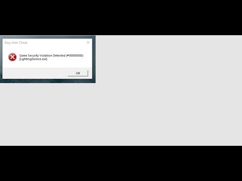 Game security violation detected fortnite - YouTube