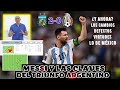 MESSI Y LAS CLAVES DEL TRIUNFO DE ARGENTINA ANTE MÉXICO. LO DE DE PAUL, CAMBIOS Y MÁS. LABORATORIO