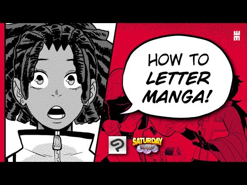 How to Letter Manga Adding Text Balloons | Clip Studio Paint Tutorial