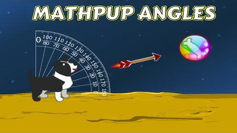 MathPup Angles Bubble Shoot Math Game Overview