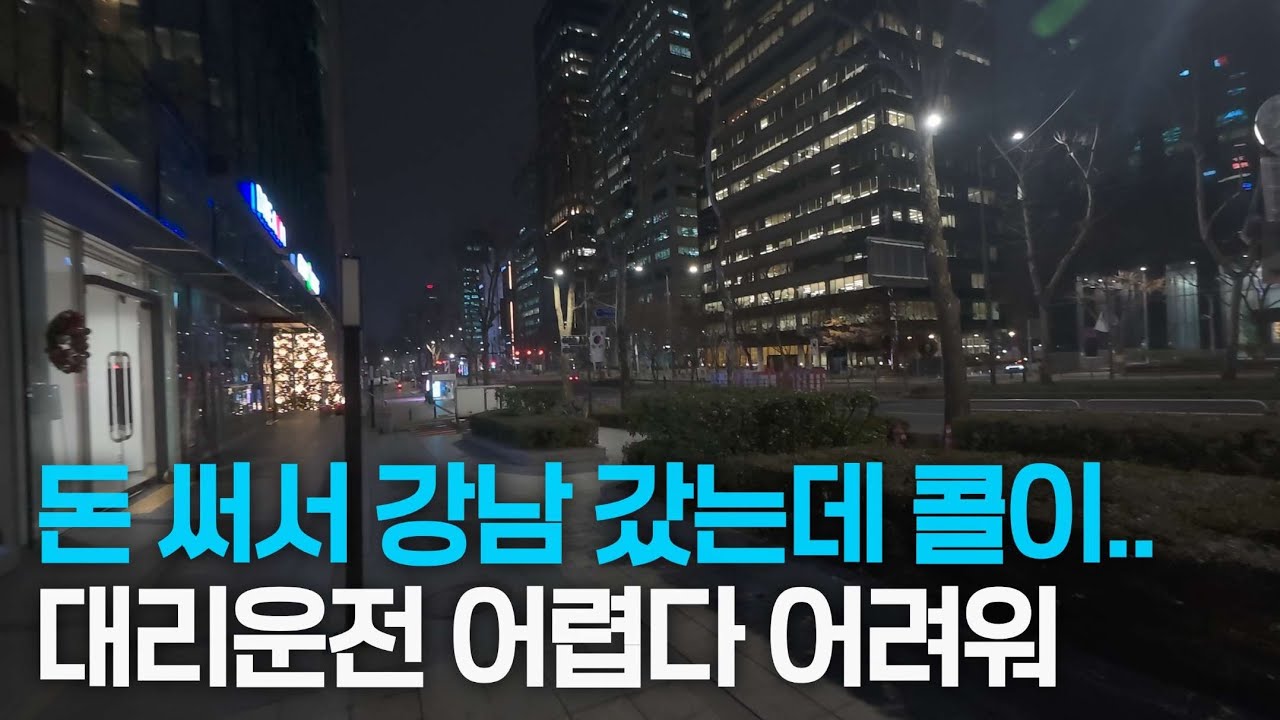 대리운전 카카오대리 프리미엄 기사 강남가는게 의미가 있나싶네요