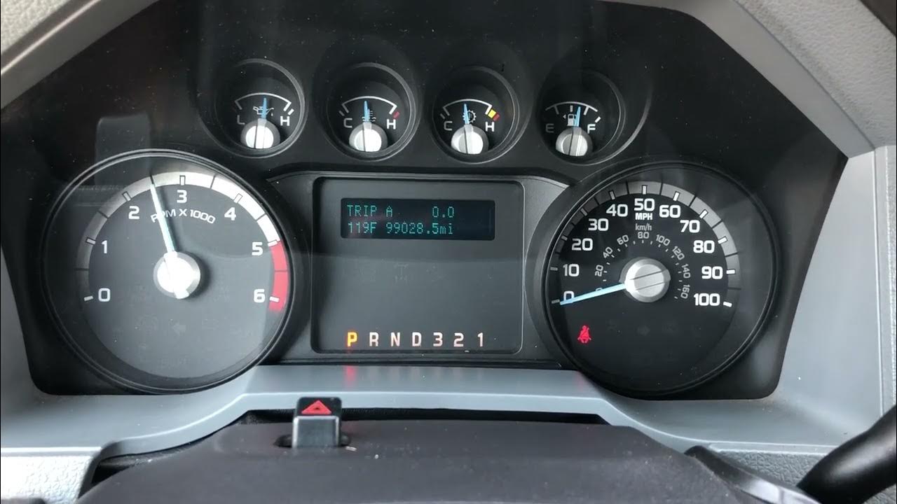 2012 Ford F550 Instrument Cluster Dallas Fort Worth, TX #48501 - YouTube