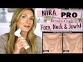 Nira pro laser review after 90 days on 60 yo skin face neck jowls