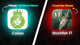 Caissa vs Stockfish 17 | Stockfish 17 Lost the Game🤯🥵