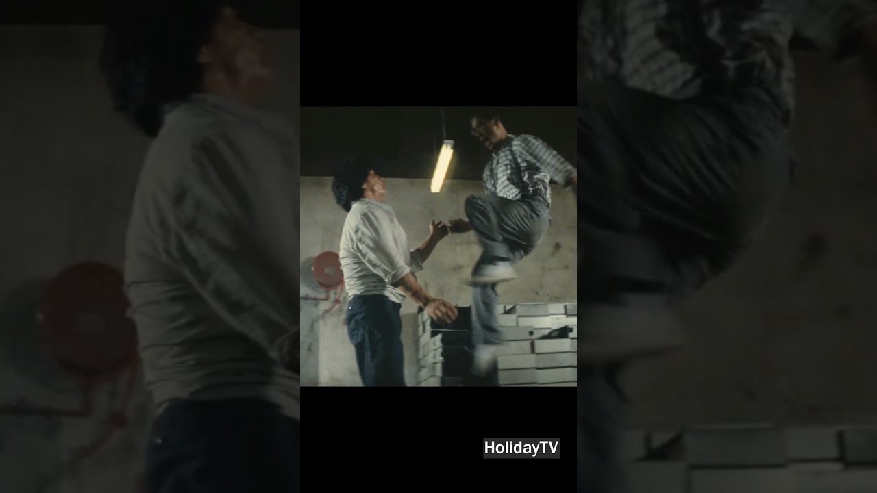 Jackie Chan драка с коротышкой.Полицейская история 2.Police Story Part II