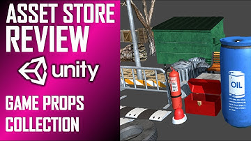 UNITY ASSET REVIEW | 3D GAME PROPS | INDEPENDENT REVIEW BY JIMMY VEGAS ASSET STORE