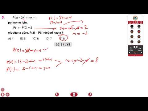 POLİNOMLARDA DEĞER BULMA TEST 3 (SAYFA 17-18)