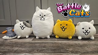 Unboxing New Battle Cats Plushies!