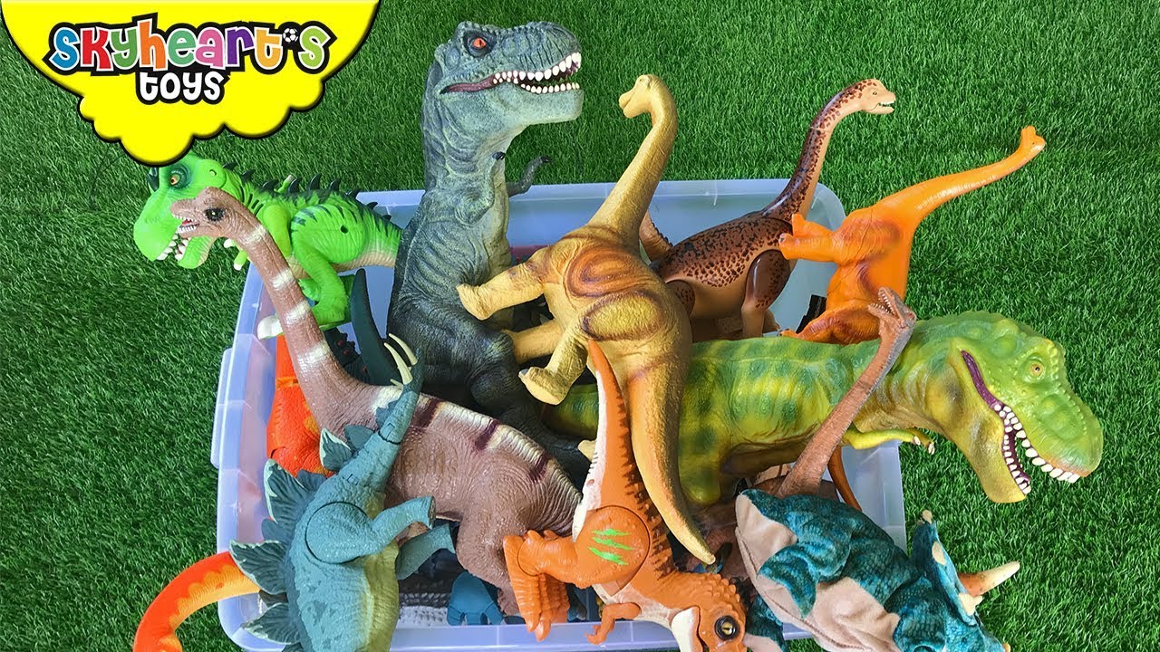 toy dinosaurs youtube