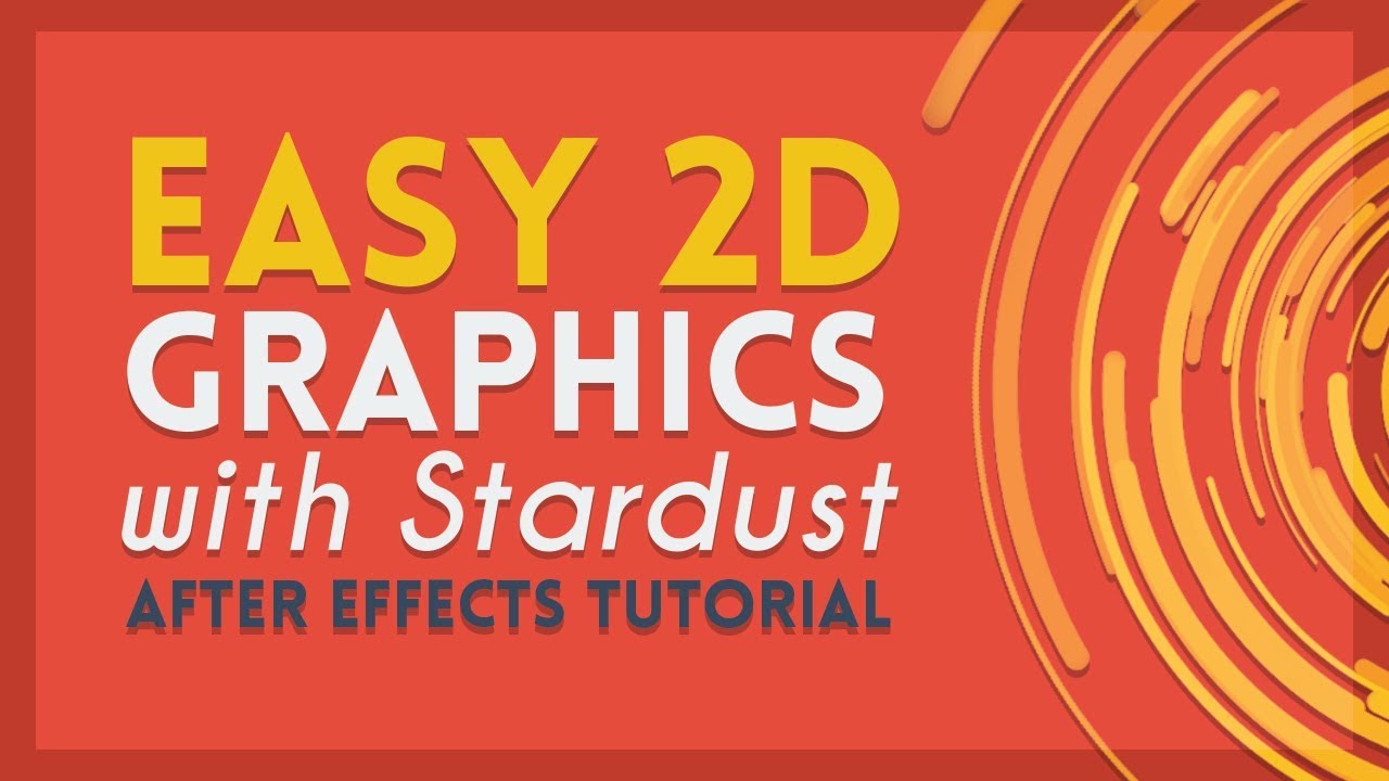 TipTut: Easy 2D Graphics with Stardust in After Effects Tutorial - YouTube