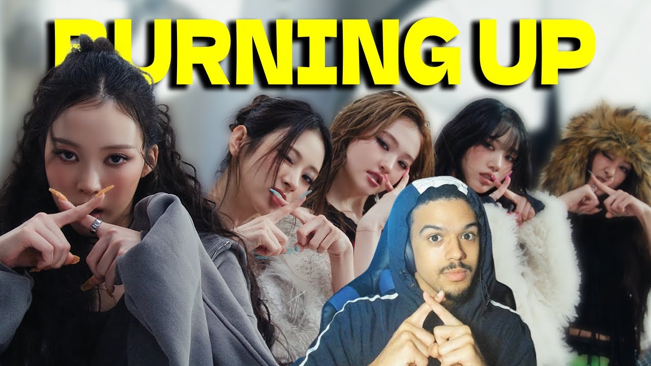 Захватывающая песня | MEOVV (미야오) - РЕАКЦИЯ НА M/V «BURNING UP»