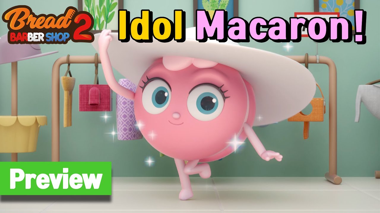 ep04 Macaron's Day Off preview english/animation/dessert/cartoon YouTube