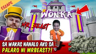 MrBeast Natalo ko Binigyan Ako ng 25 Million! - Roblox Escape MrBeast Chocolate Factory