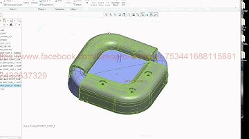 ptc creo 3.0 tutorial mold cavity very simple