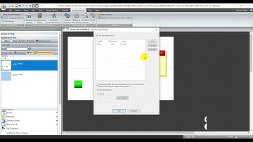 MONITOUCH|Ẩn/hiện, phân quyền|Interlock, Show/Hide, Security-Basic Example|V-SFTV6|Part3