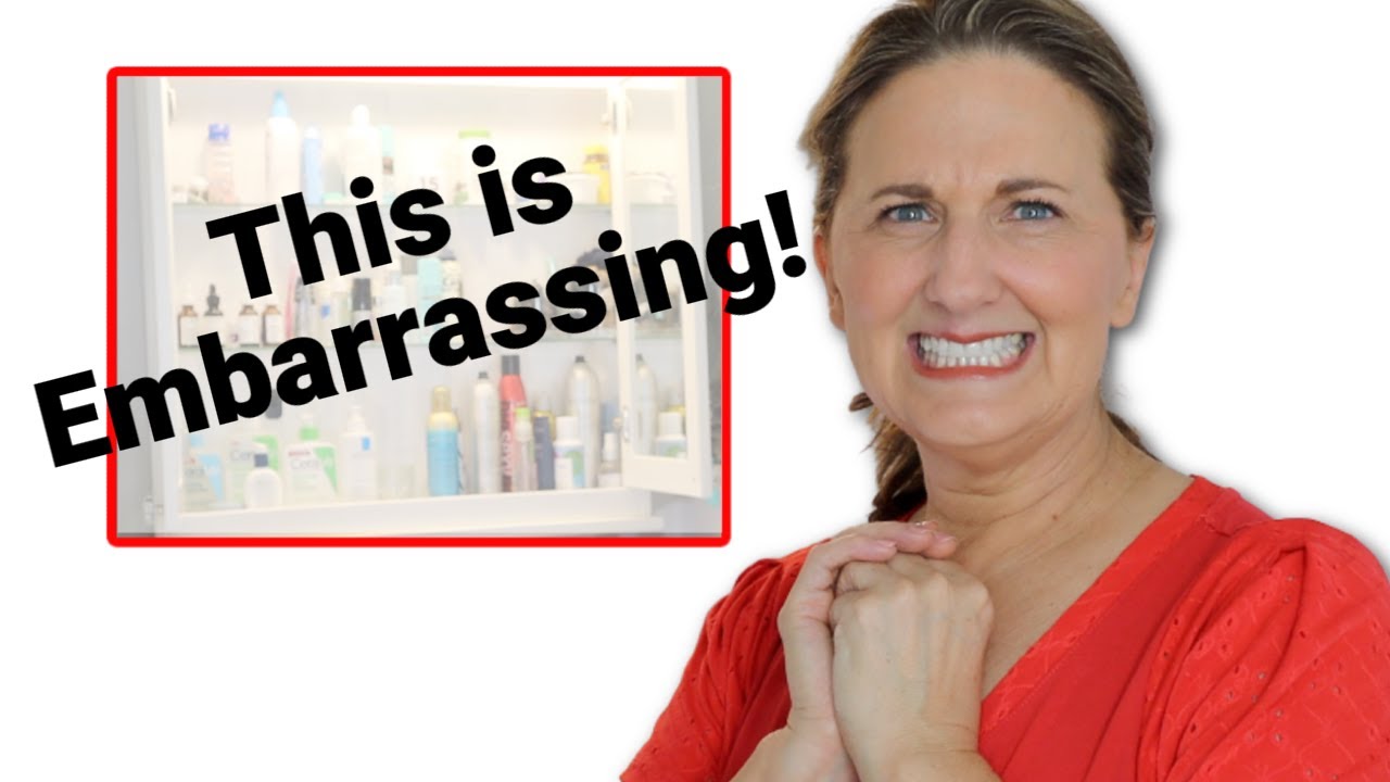 What DOES a 54 year old Woman have in her Medicine Cabinet \ Cleaning & Organizing